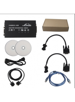  Linde Canbox and Doctor Diagnostic Cable 2 in 1 diagnostic tool free shipping